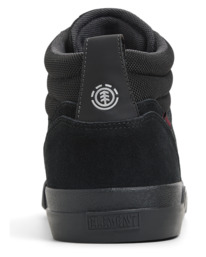 9 Topaz C3 2.0 Mid - Mid-Top-Lederschuhe für Männer Schwarz ELYS300041 Element