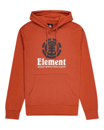 0 Vertical - Kapuzenpulli für Männer Orange ELYSF00121 Element