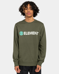 2 Blazin - Sweatshirt for Men Green ELYSF00155 Element