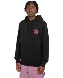 2 Seal - Sweat à capuche pour Homme Noir ELYSF00226 Element