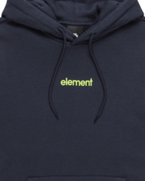 2 Simple Logo - Pullover Hoodie for Men Blue ELYSF00234 Element