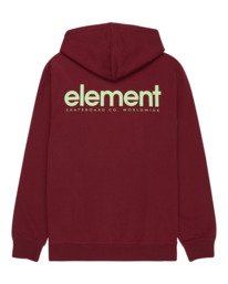1 Simple Logo - Kapuzenpulli für Männer Rot ELYSF00267 Element