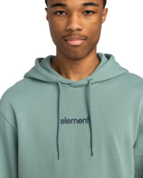 4 Simple Logo - Sudadera con capucha para Hombre Azul ELYSF00267 Element