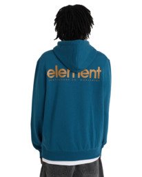 6 Simple Logo - Kapuzenpulli für Männer Blau ELYSF00267 Element