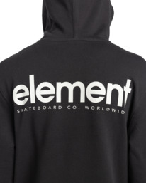 5 Simple Logo - Kapuzenpulli für Männer Schwarz ELYSF00267 Element