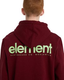 7 Simple Logo - Kapuzenpulli für Männer Rot ELYSF00267 Element
