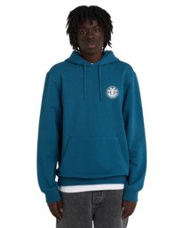 2 Seal BP - Pullover Hoodie for Men Blue ELYSF00268 Element