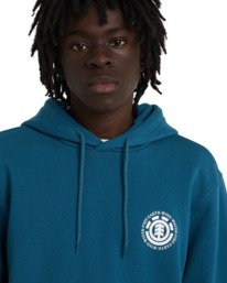 4 Seal BP - Pullover Hoodie for Men Blue ELYSF00268 Element