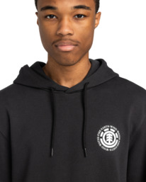 4 Seal BP - Pullover Hoodie for Men Black ELYSF00268 Element