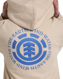 7 Seal BP - Pullover Hoodie for Men Beige ELYSF00268 Element
