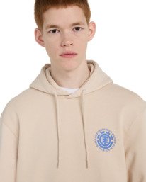 4 Seal BP - Pullover Hoodie for Men Beige ELYSF00268 Element