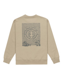 1 Job Done - Sudadera para Hombre Beige ELYSF00274 Element