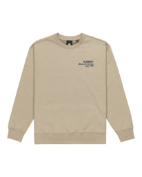 0 Job Done - Pullover Sweatshirt for Men Beige ELYSF00274 Element