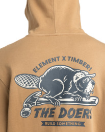 5 Timber Builder - Pullover Hoodie for Men Green ELYSF00281 Element