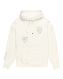 0 VMXE - Sweat à capuche unisexe Blanc ELYSF00285 Element