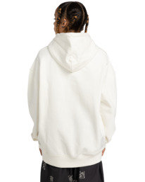 9 VMXE - Sweat à capuche unisexe Blanc ELYSF00285 Element