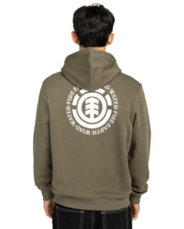 7 Seal Bp Po - Sweatshirt com capuz para Homem Verde ELYSF00295 Element
