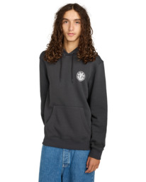 2 Seal Bp Po - Sweatshirt com capuz para Homem Preto ELYSF00295 Element