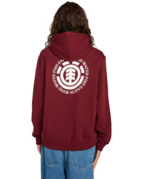 7 Seal Bp Po - Sweatshirt com capuz para Homem Vermelho ELYSF00295 Element
