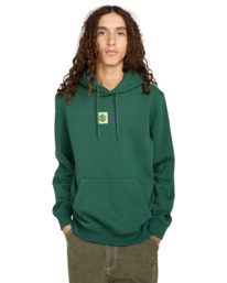2 Dual Po - Kapuzenpulli für Männer Grün ELYSF00298 Element