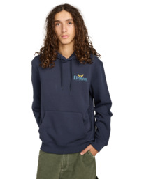 2 Midnight Po - Sudadera con capucha para hombre Azul ELYSF00303 Element