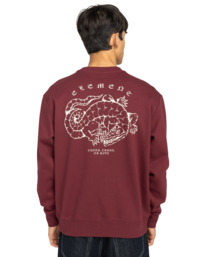 7 Aligator Cr - Sudadera para hombre Rojo ELYSF00304 Element