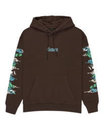 0 Rolling Dead Po - Kapuzenpulli für Männer Braun ELYSF00306 Element