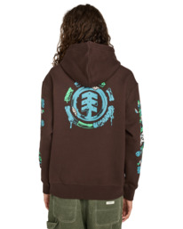 7 Rolling Dead Po - Kapuzenpulli für Männer Braun ELYSF00306 Element