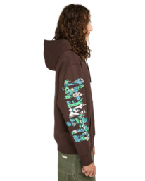 3 Rolling Dead Po - Kapuzenpulli für Männer Braun ELYSF00306 Element