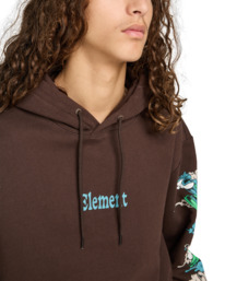 4 Rolling Dead Po - Kapuzenpulli für Männer Braun ELYSF00306 Element