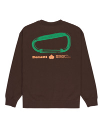 1 Sporting Cr - Sudadera para hombre Marron ELYSF00308 Element