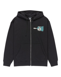 0 Paint Brush - Sudadera con capucha para hombre Azul ELYSF00310 Element