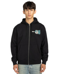 2 Paint Brush - Sudadera con capucha para hombre Azul ELYSF00310 Element