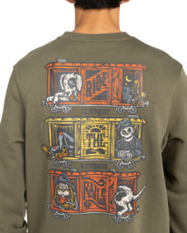 3 Timber Boxcar Cr - Sudadera para hombre Verde ELYSF00312 Element