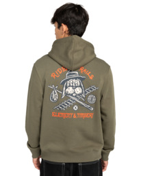 7 Timber Hobos Po - Sudadera con capucha para hombre Verde ELYSF00314 Element