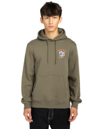 2 Timber Hobos Po - Sudadera con capucha para hombre Verde ELYSF00314 Element