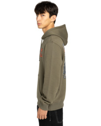 3 Timber Guard Dogs Po - Sweatshirt com capuz para Homem Verde ELYSF00315 Element