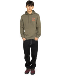 6 Timber Guard Dogs Po - Sweatshirt com capuz para Homem Verde ELYSF00315 Element