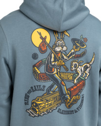 5 Timber On Track Po - Hoodie for Men Blue ELYSF00316 Element