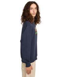 3 Memory Cr - Felpa da Uomo Blue ELYSF00318 Element