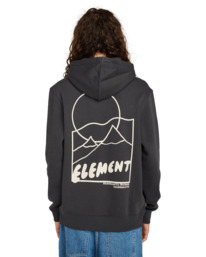 7 Sunrise Po - Kapuzenpulli für Männer Schwarz ELYSF00320 Element