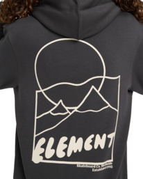 5 Sunrise Po - Kapuzenpulli für Männer Schwarz ELYSF00320 Element