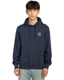 2 Path Ahead Po - Felpa con cappuccio da Uomo Blue ELYSF00323 Element