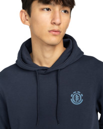 4 Path Ahead Po - Felpa con cappuccio da Uomo Blue ELYSF00323 Element