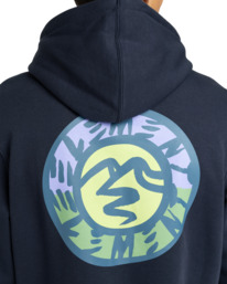 5 Path Ahead Po - Felpa con cappuccio da Uomo Blue ELYSF00323 Element