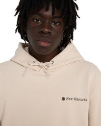 4 New Heights - Hoodie for Men Beige ELYSF00330 Element