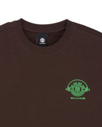 2 Listen To - Sweatshirt for Men Brown ELYSF00335 Element