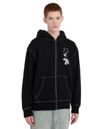 2 Keychain - Zip-Up Hoodie for Men Blue ELYSF00349 Element