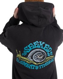 7 Timber The Snail - Sweat à capuche pour Homme Noir ELYSF00353 Element