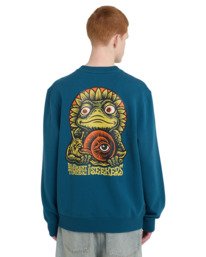 6 Timber The Frog - Sweat pour Homme Bleu ELYSF00356 Element